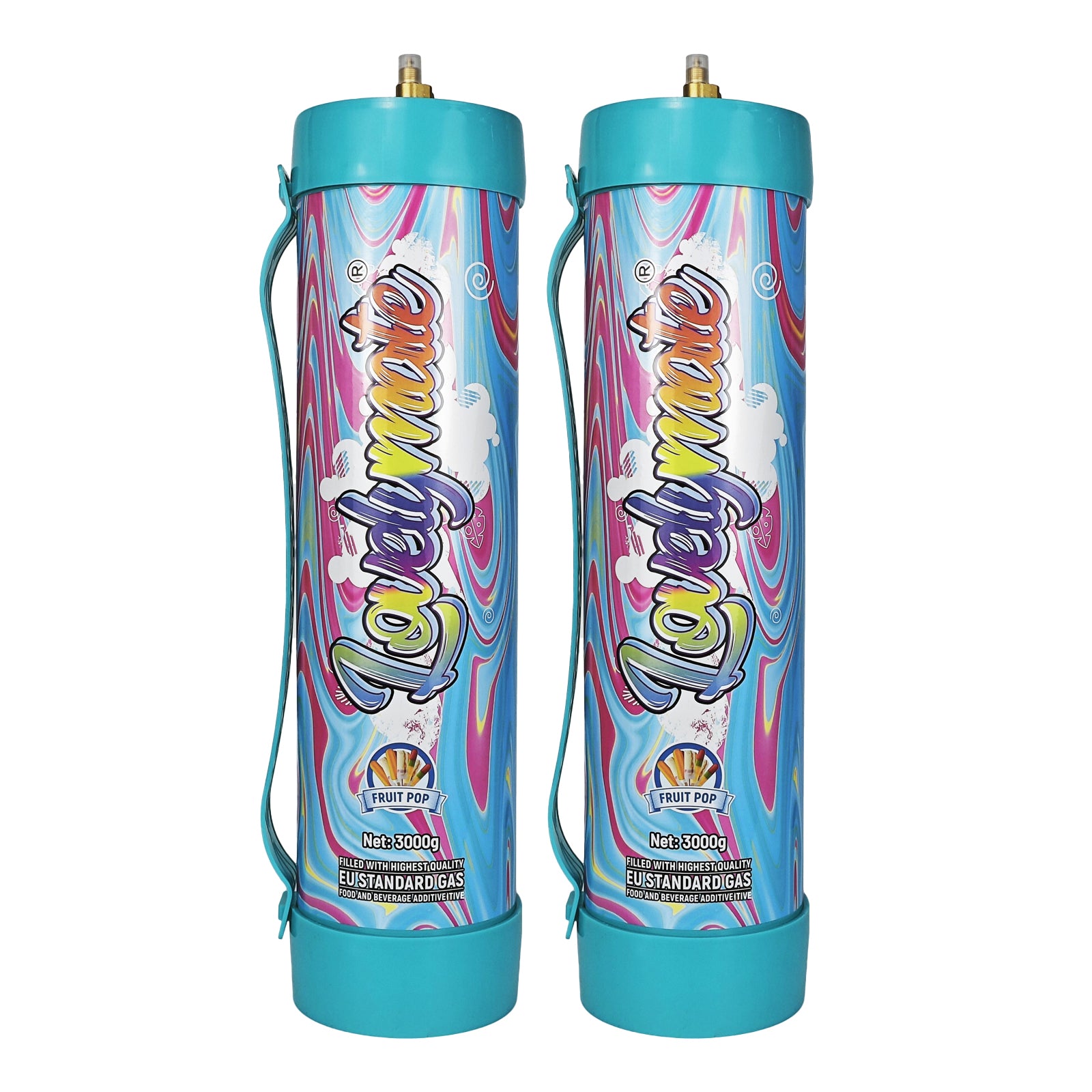 Lovelymate 4.4L/3000g Tanks Food Grade Tanks (Fruit Pop Flavor) Nitrous Oxide for Perfect Whipped Cream, Cream Charger