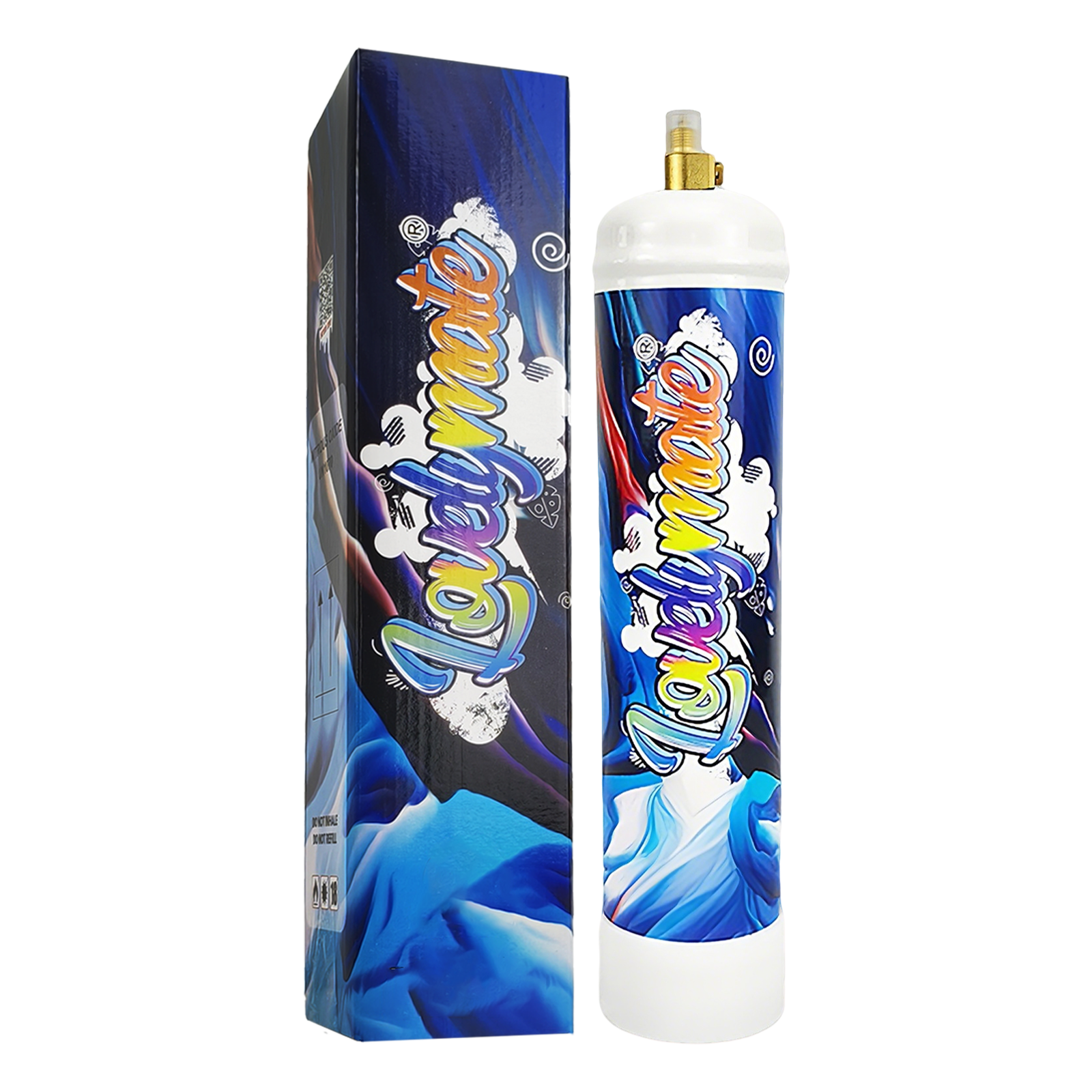 Lovelymate Whip Cream Charger 1L/640g Food Grade Tanks Unflavored, Original Flavor Nitrous Oxide Tanks