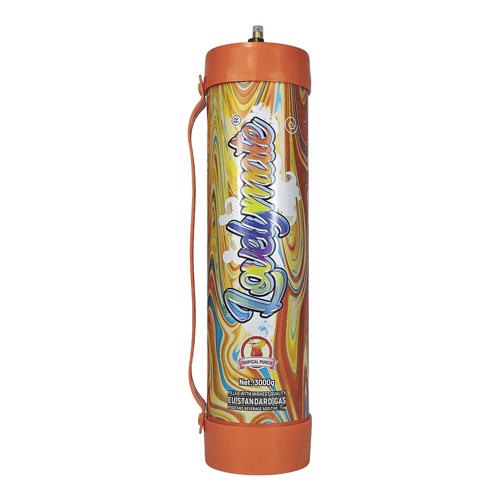Lovelymate 4.4L/3000g Tanks Food Grade Tanks (Tropical Punch Flavor) Nitrous Oxide for Perfect Whipped Cream, Cream Charger