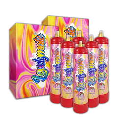 Lovelymate Whip Cream Charger 1L/640g Food Grade Tanks Unflavored, Strawberry Flavor Nitrous Oxide Tanks